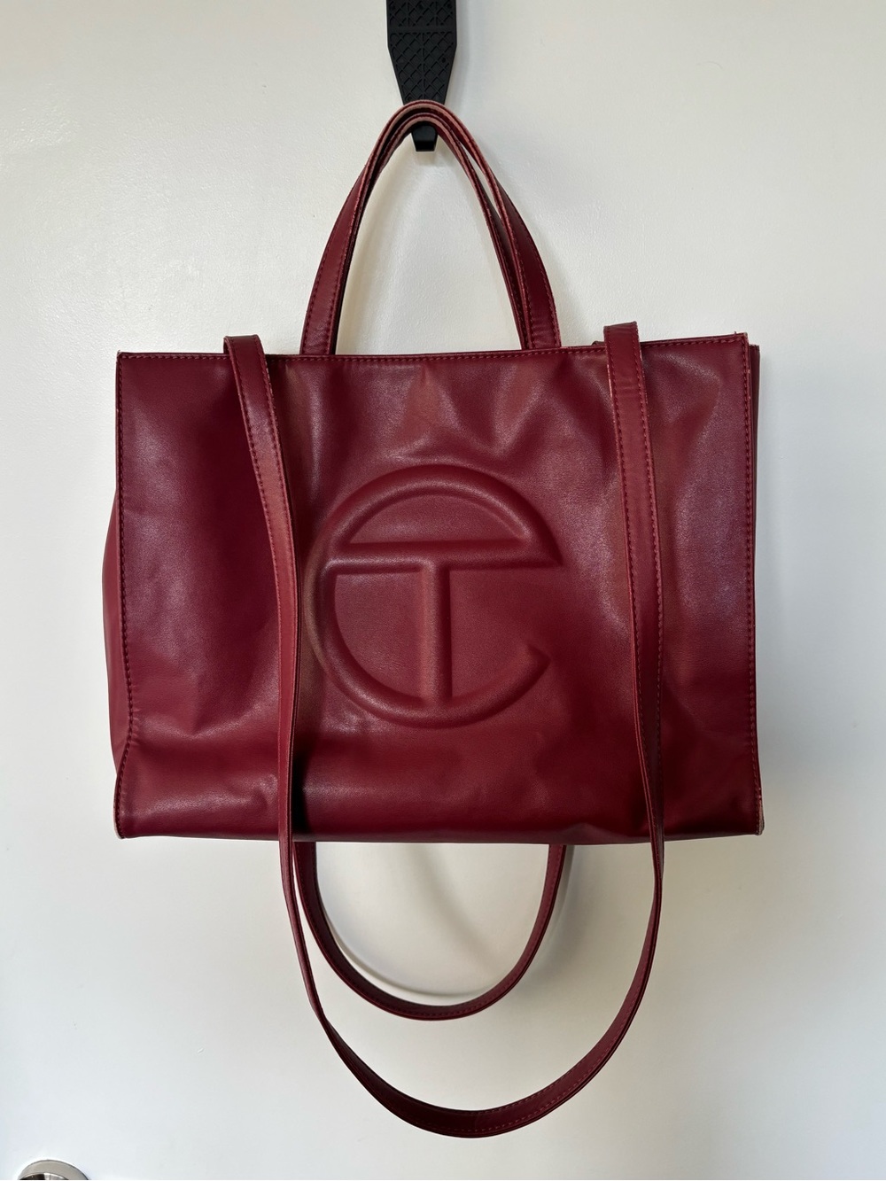 Telfar Shopping Bag Medium Oxblood